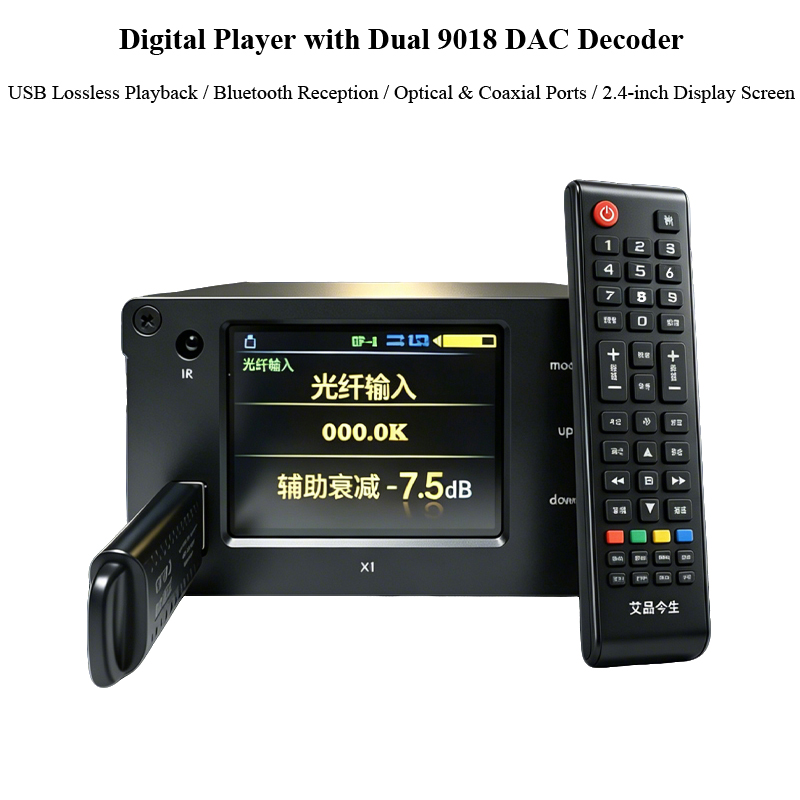 Audio Music Mp3 - Çift ES9018K2M Dijital Ses Çalar DSD512