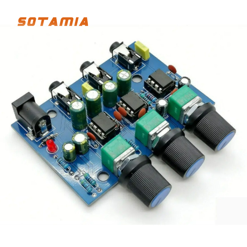 Audio Music Mixer - SOTAMIA İki Kanallı Ses, Bir Giriş,