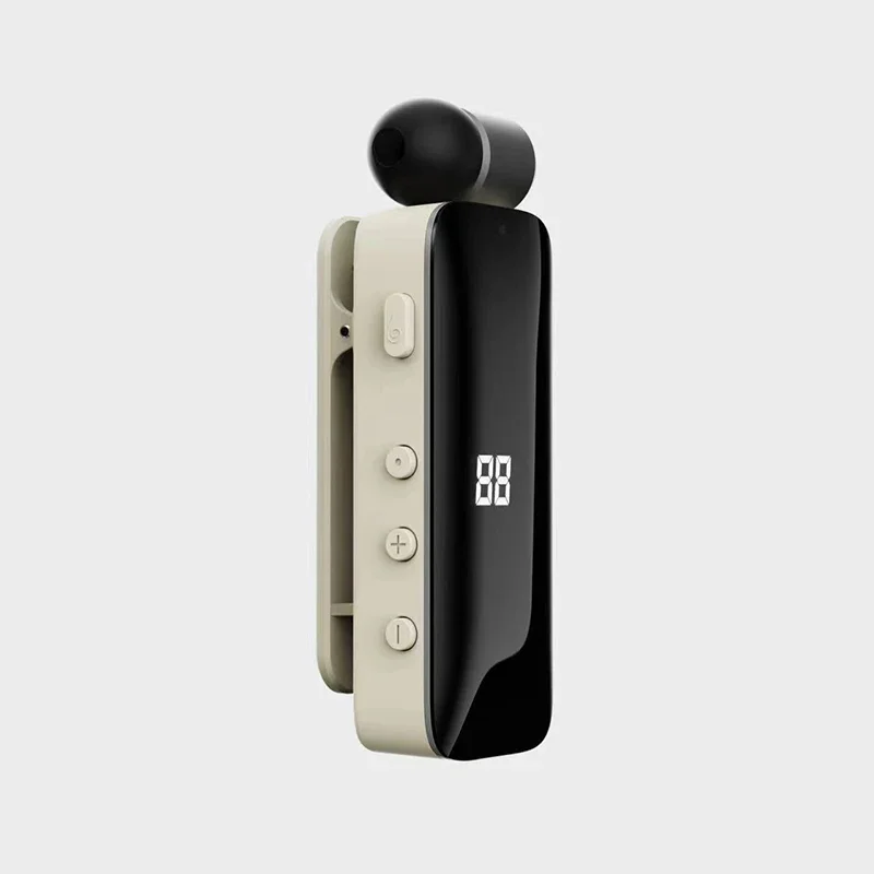 Contact Pickup Mic - F906 Kablosuz Kulaklık Bluetooth Kulaklık Lotus