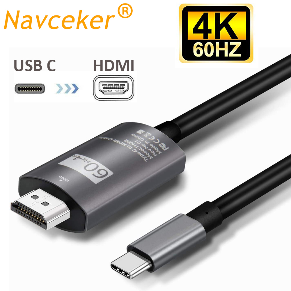 Contact Pickup Mic - Navceker Tip USB-C - HDMI Kablo