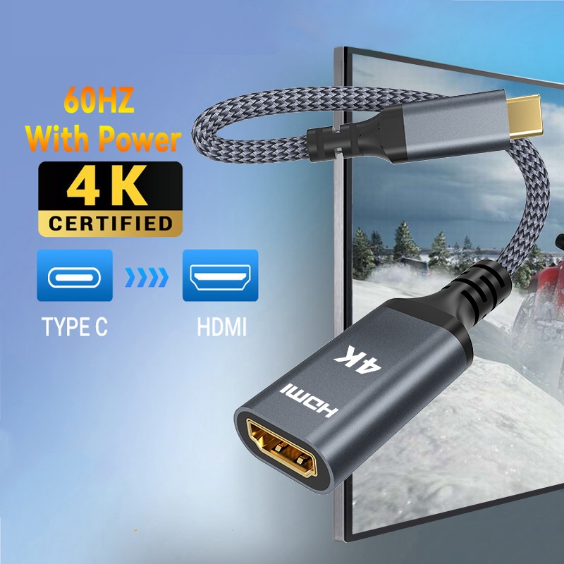 Contact Pickup Mic - USB C - HDMI Adaptörü 4K@60Hz
