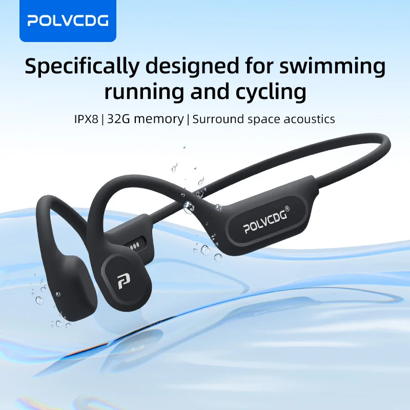 Contact Pickup Mic - POLVCDG X9 Kemik İletimli Kulaklıklar 32G