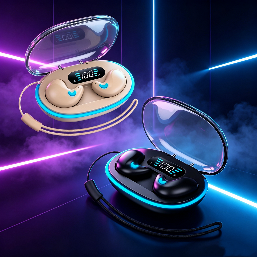Contact Pickup Mic - TWS Kablosuz Kulaklıklar Fone Bluetooth Kulaklıklar