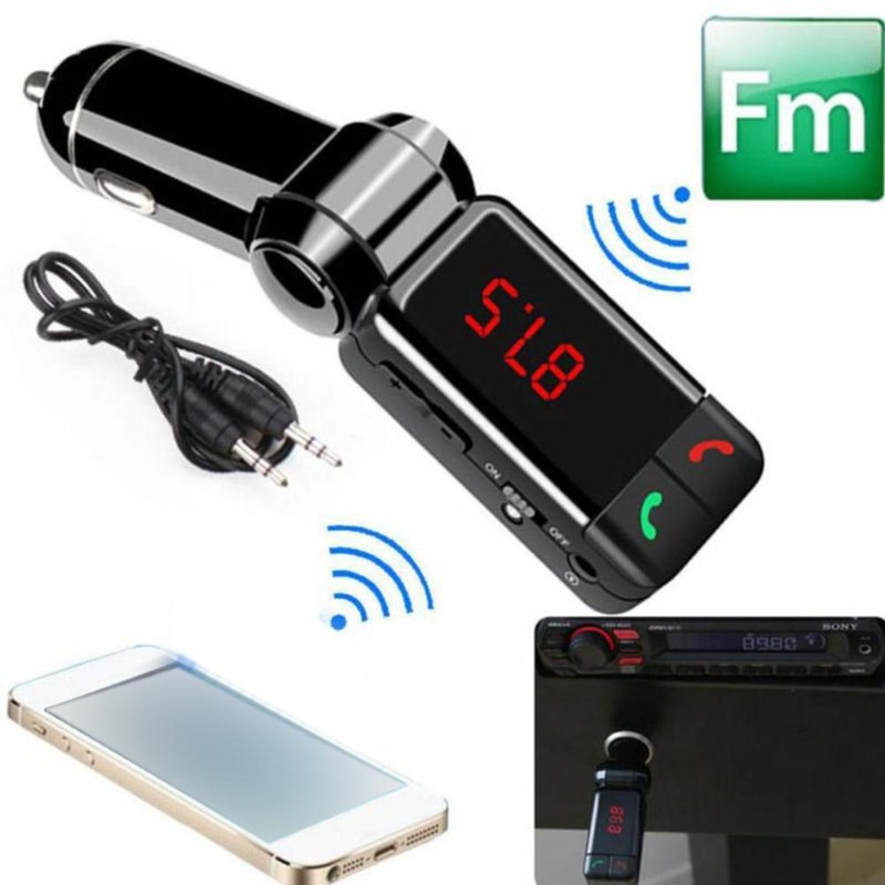 Audio Music Mp3 - BC06 Araba Bluetooth uyumlu Fm Verici