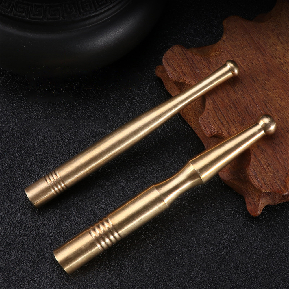 Trombone Mouthpiece - Retro Pirinç Sigara Filtresi Tutucu Üç