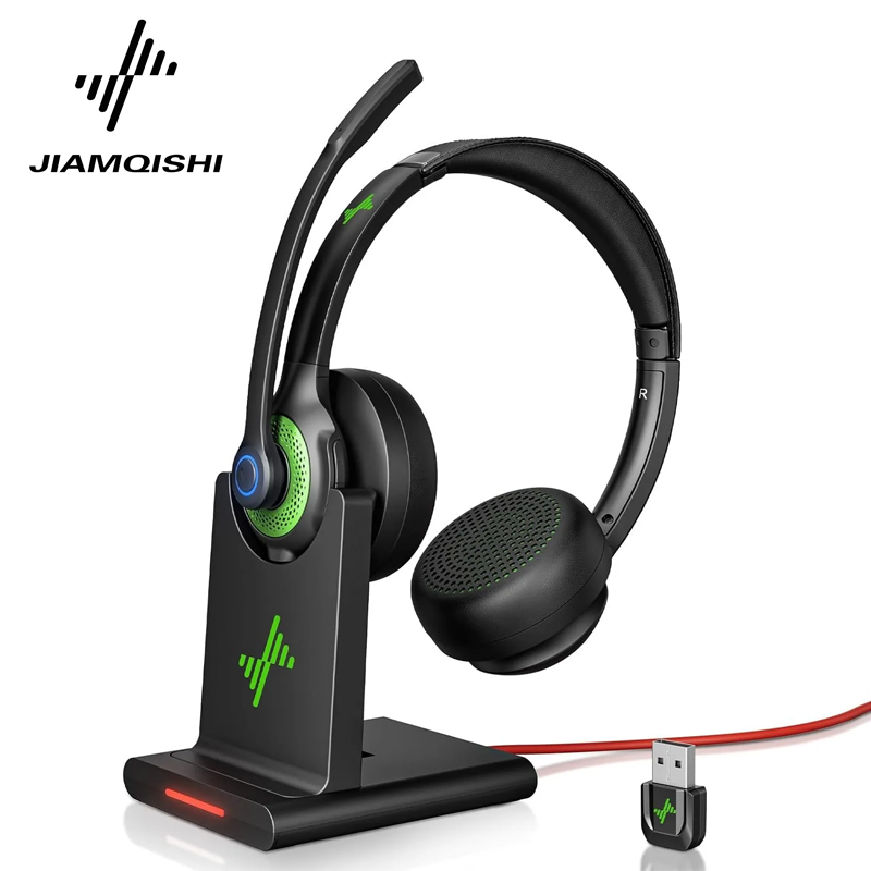 Contact Pickup Mic - JIAMQISHI EH02P Şarj Ünitesi ile Kablosuz