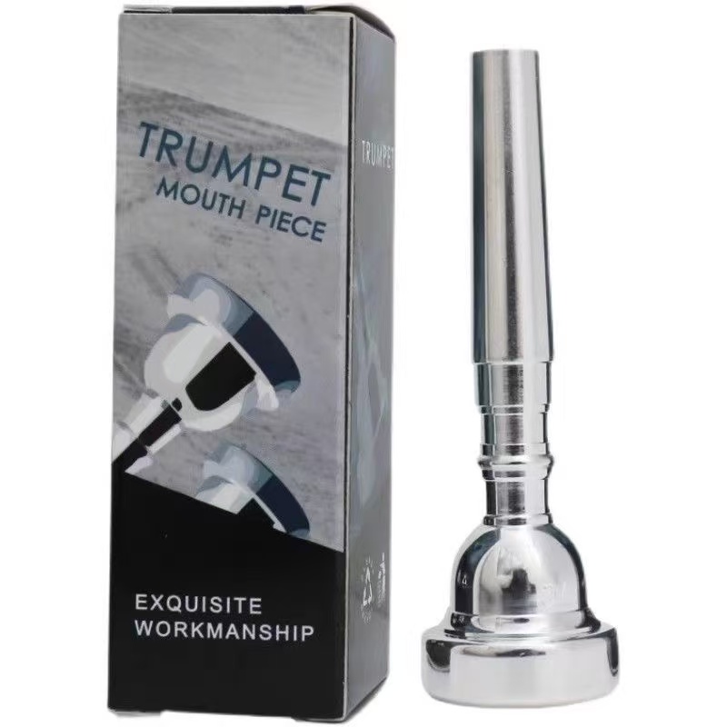 Trombone Mouthpiece - 7C Trompet Ağızlığı, Gümüş Kaplama Trombon