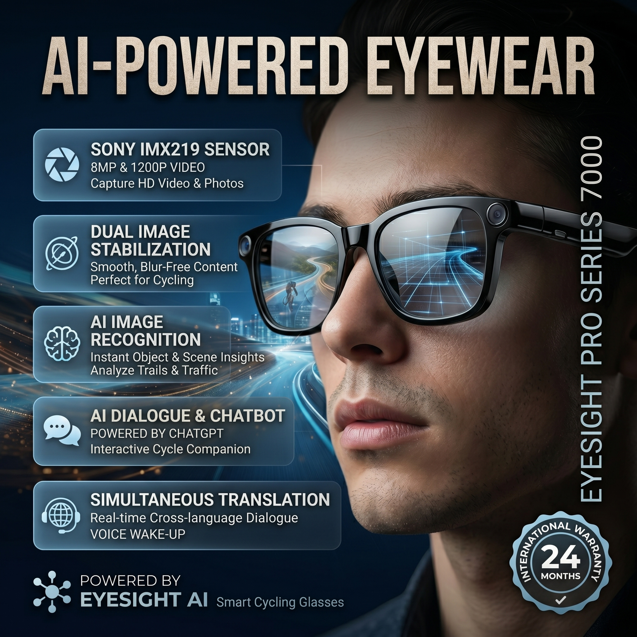 Audio Music To Video Ai - 2026 Yeni HD Akıllı Ses Gözlüğü