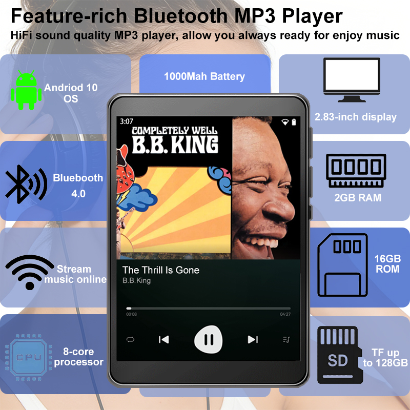 Audio Music Mp3 Download - WiFi MP3 Çalar Android 10 Spotify