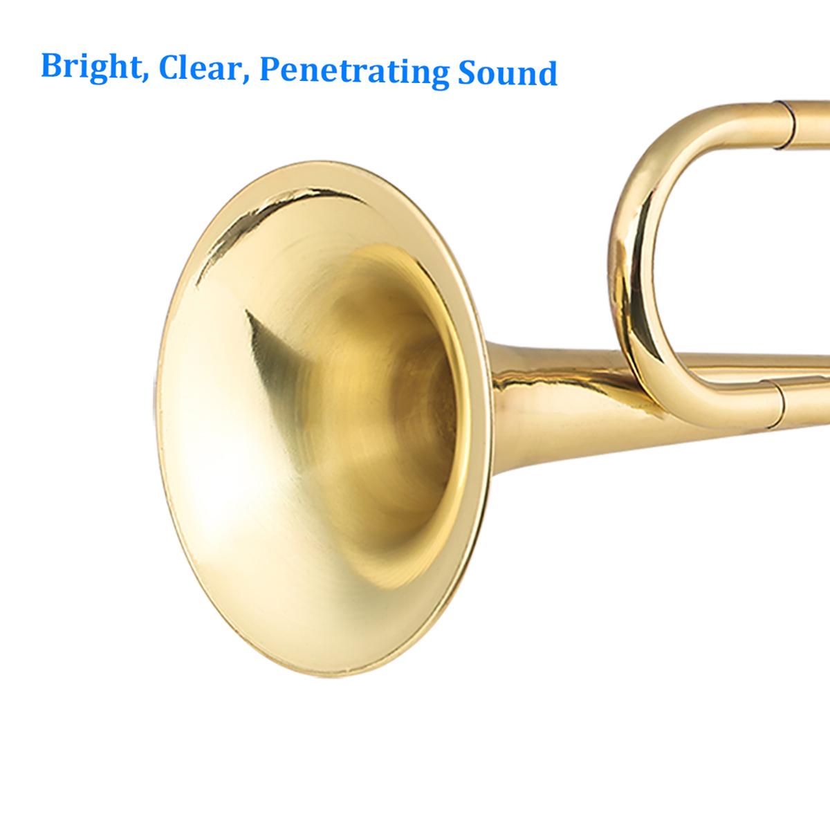 Pirinç C Bugle çağrı yeni başl - Trombone Mouthpiece incelemesi ve fiyatı