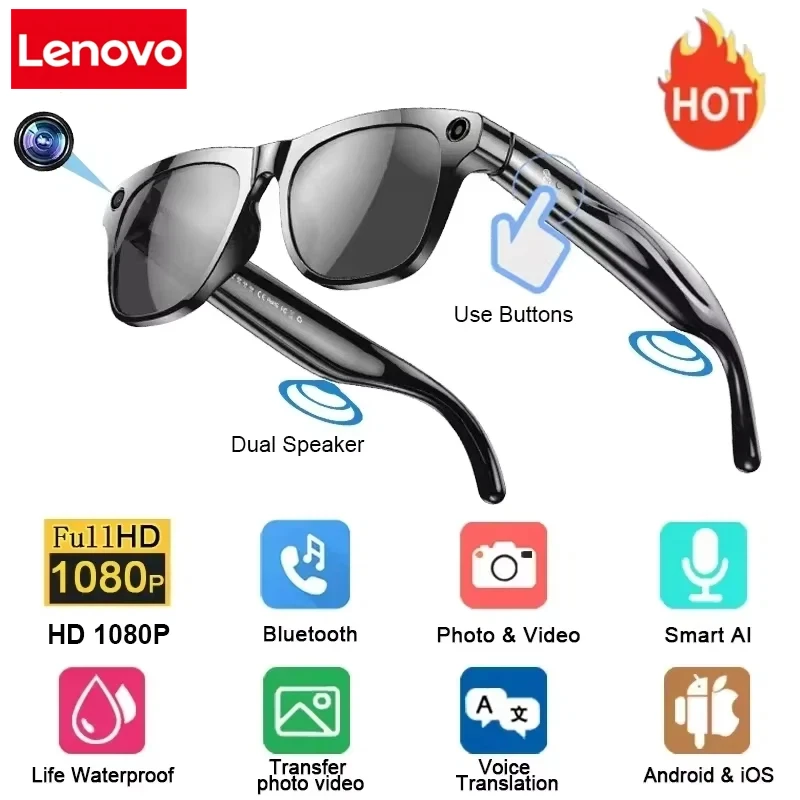 Lenovo 8K AI Akıllı Gözlükler  - Audio Music To Video Ai incelemesi ve fiyatı