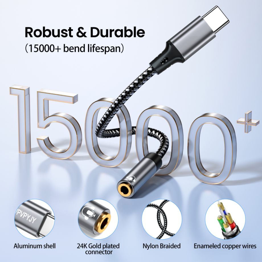 Tip C için 3.5mm Jack kulaklık - Contact Pickup Mic incelemesi ve fiyatı