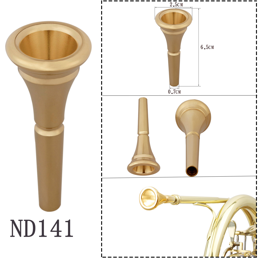 SLADE Pirinç Enstrüman Trompet - Trombone Mouthpiece incelemesi ve fiyatı