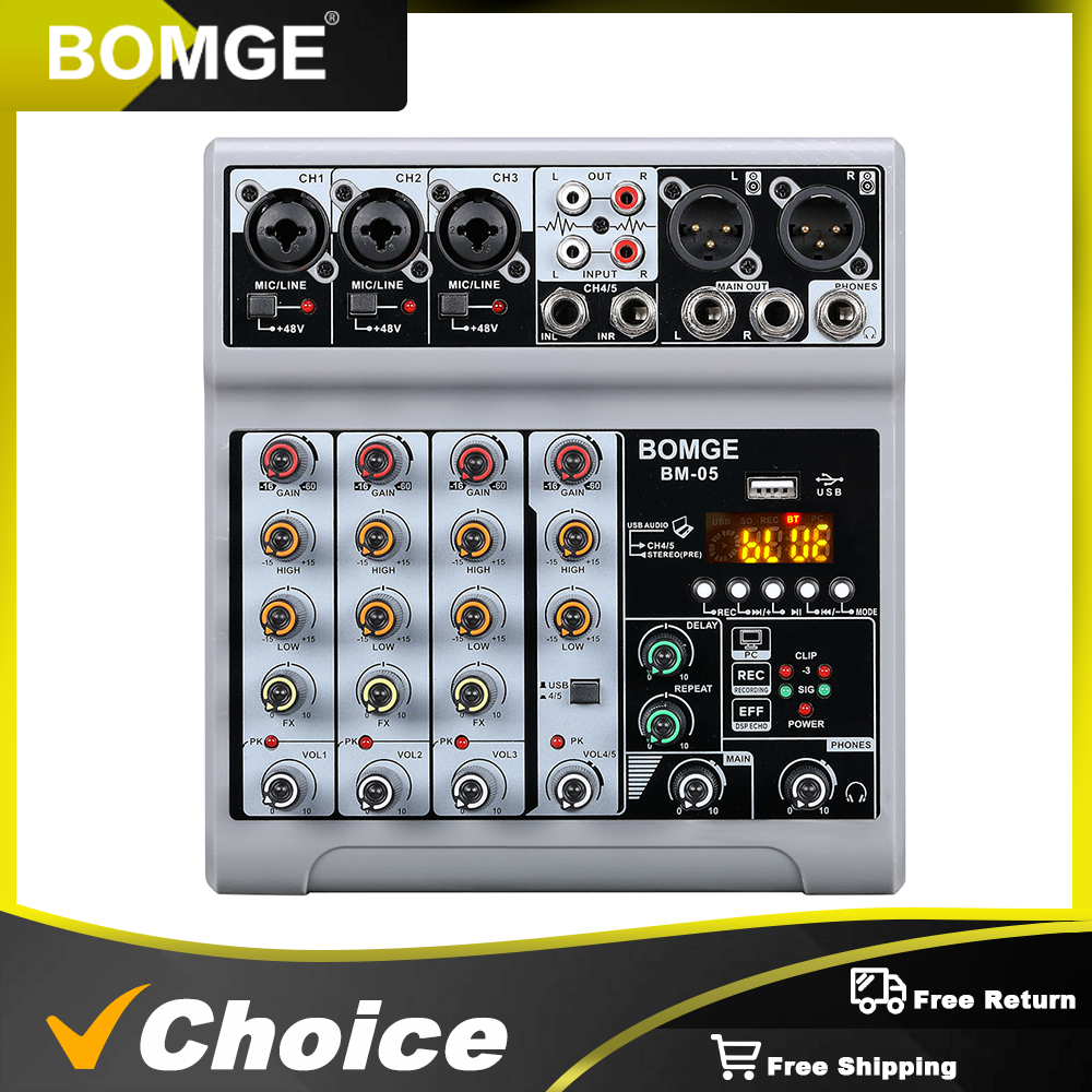 Mikser BM-05 Dj Karıştırma Kon - Audio Music Mixer incelemesi ve fiyatı