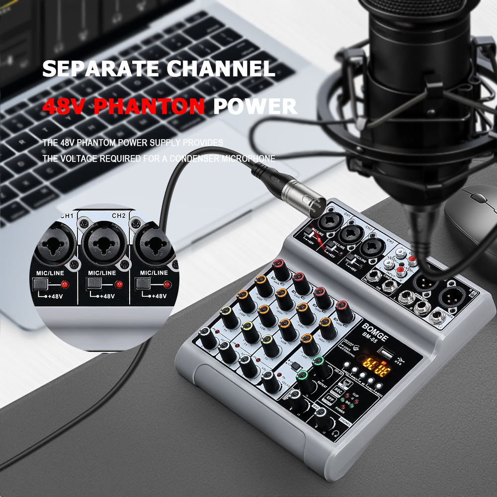 Mikser BM-05 Dj Karıştırma Kon - Audio Music Mixer incelemesi ve fiyatı