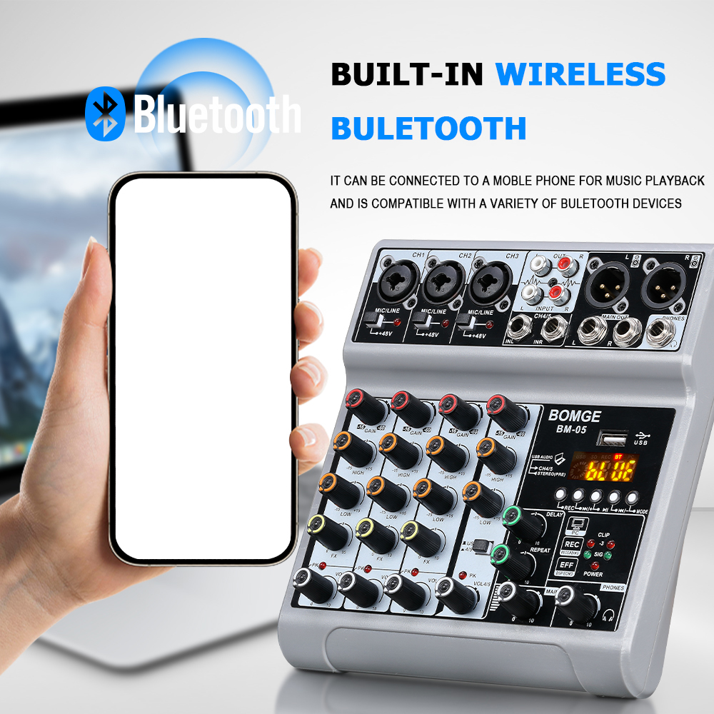 Mikser BM-05 Dj Karıştırma Kon - Audio Music Mixer incelemesi ve fiyatı