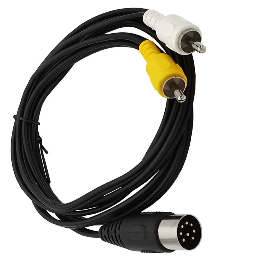 Din 8 Pin 2RCA kablosu 8Pin Di - Audio Music Instrumental incelemesi ve fiyatı