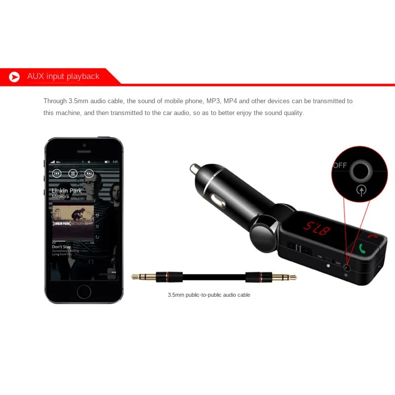 BC06 Araba Bluetooth uyumlu Fm - Audio Music Mp3 incelemesi ve fiyatı