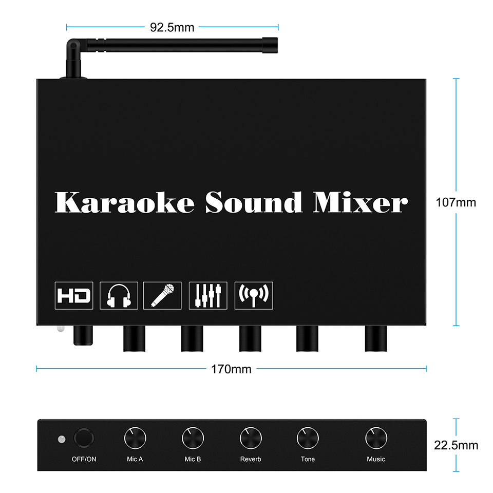 Ses Mikseri Ses mikseri dj den - Audio Music Mixer incelemesi ve fiyatı