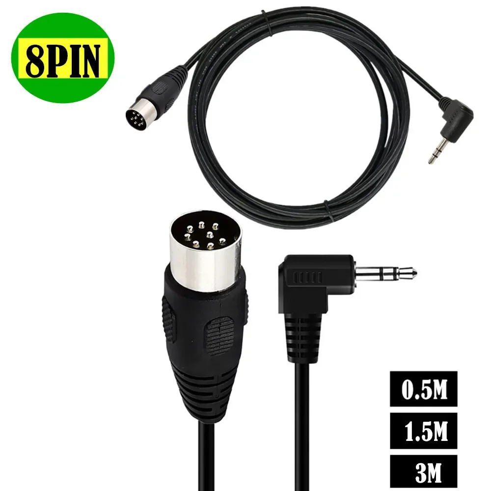 Din 8 Pin - DC3.5mm Kablo 8Pin - Audio Music Instrumental incelemesi ve fiyatı