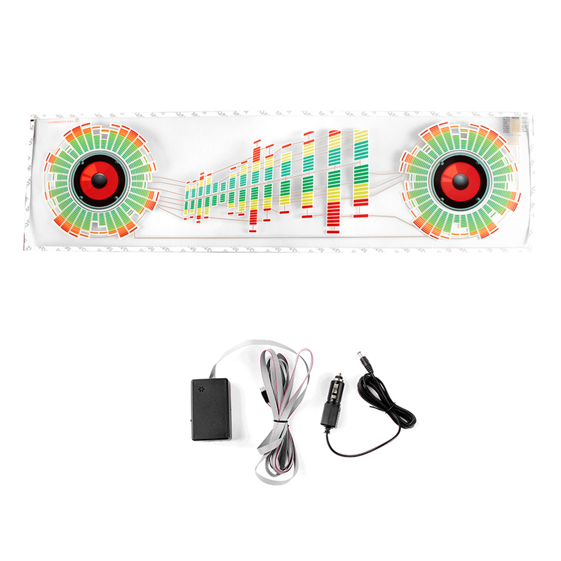 Araç ön camı LED ses aktif eko - Audio Music Mixer incelemesi ve fiyatı