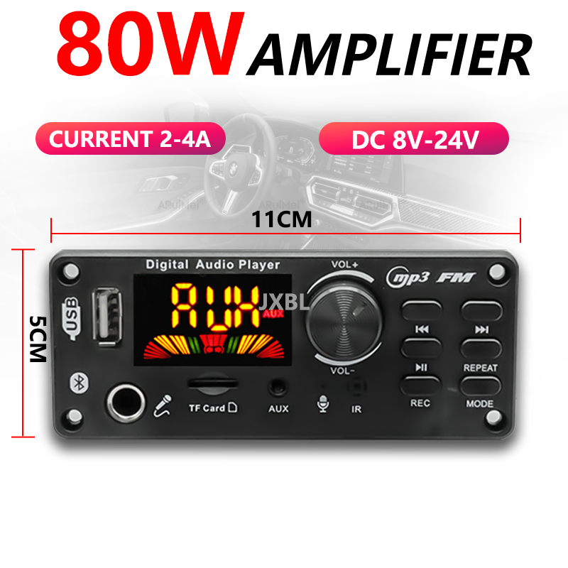 80W Bluetooth 5.0 MP3 Dekoder  - Audio Music Mp3 incelemesi ve fiyatı