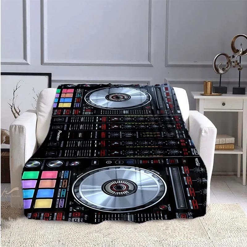 Müzik DJ Flanel Örtü Battaniye - Audio Music King incelemesi ve fiyatı