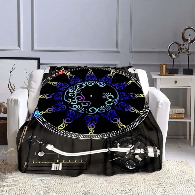Müzik DJ Flanel Örtü Battaniye - Audio Music King incelemesi ve fiyatı