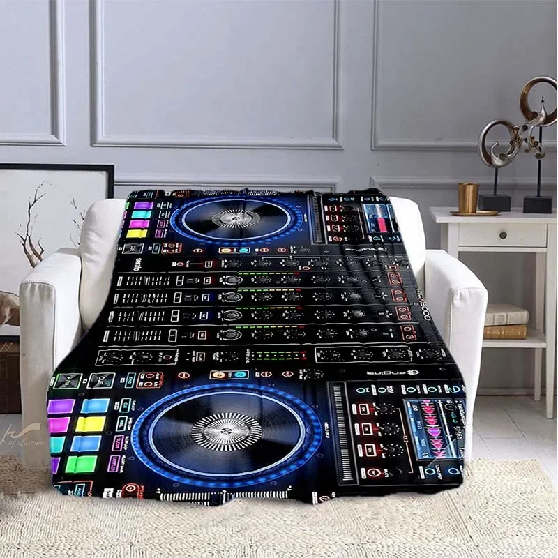Müzik DJ Flanel Örtü Battaniye - Audio Music King incelemesi ve fiyatı