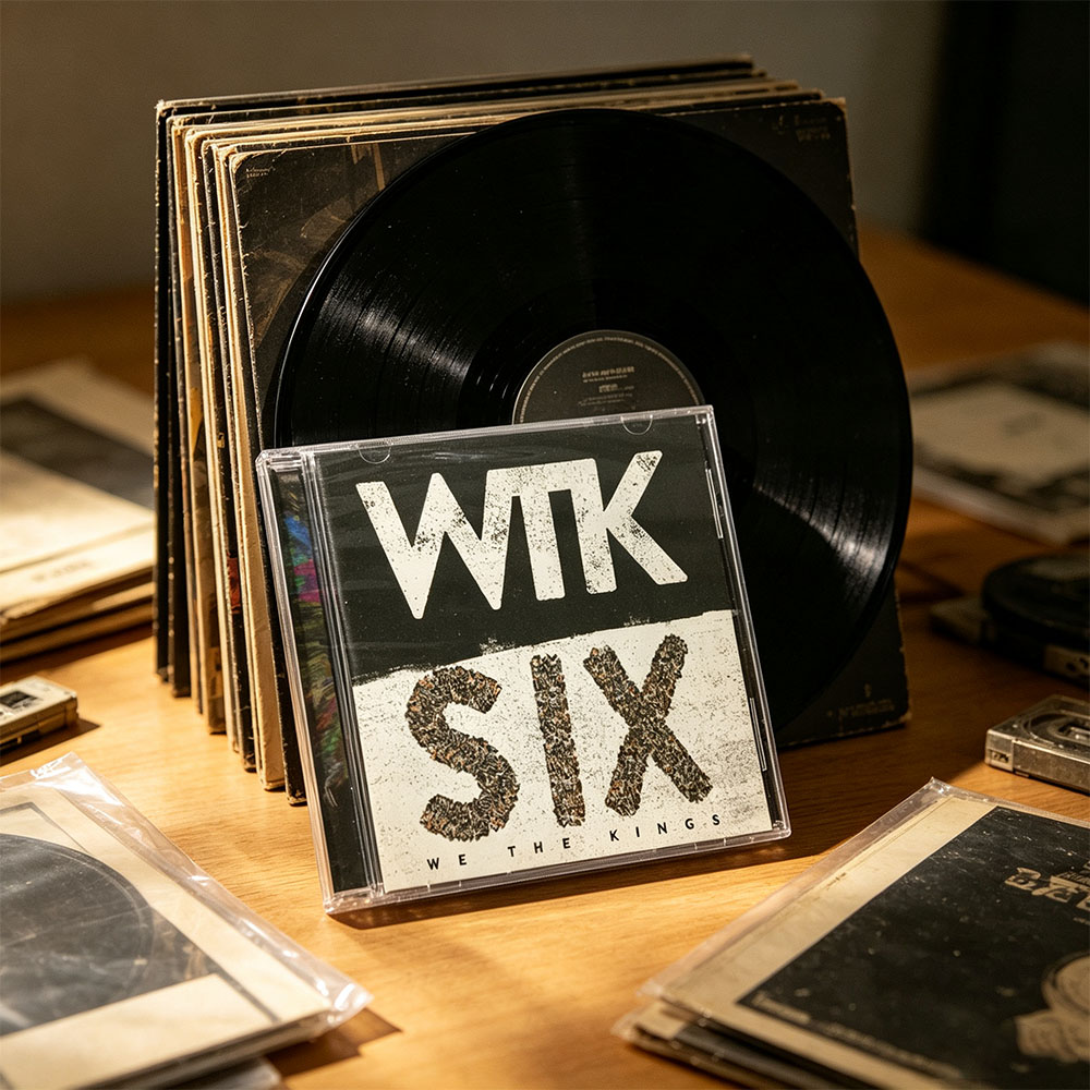 CD 'SIX' We The Kings Pop Rock - Audio Music King incelemesi ve fiyatı
