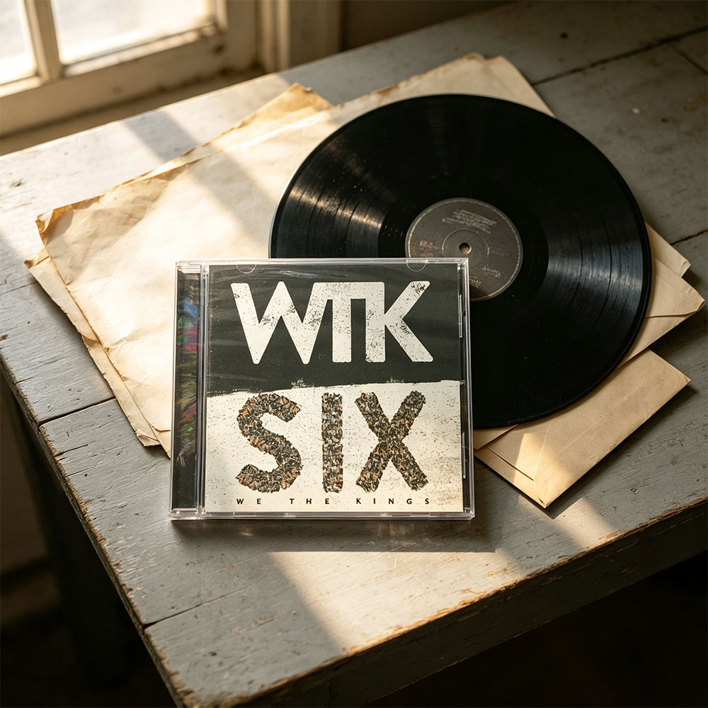 CD 'SIX' We The Kings Pop Rock - Audio Music King incelemesi ve fiyatı