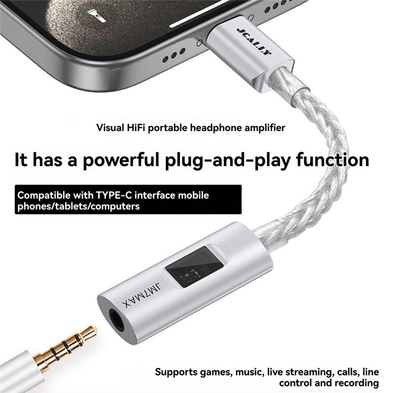 JCALLY CX31993 DAC Adaptörü JM - Contact Pickup Mic incelemesi ve fiyatı