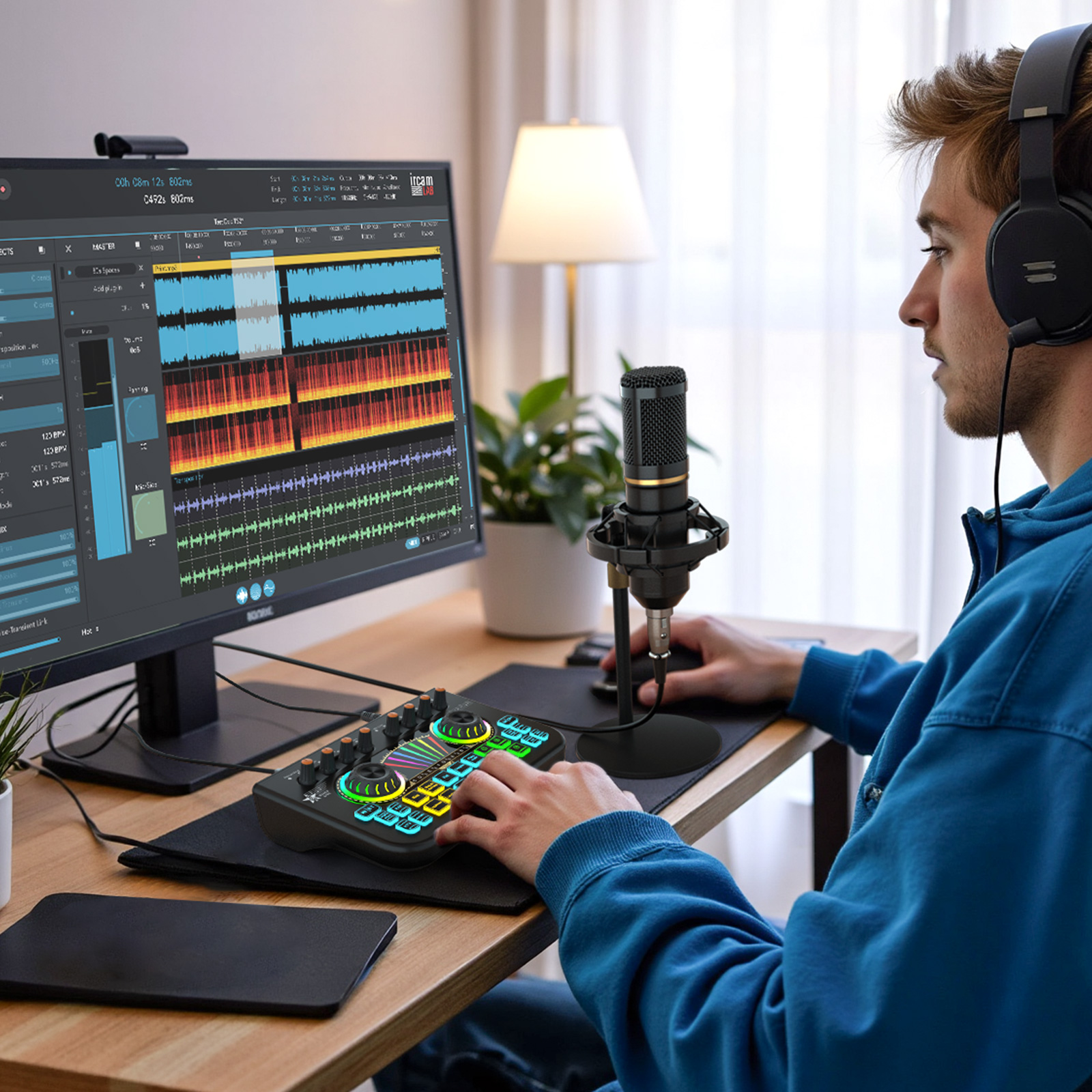Tenlamp Podcast Ekipman Paketi - Audio Music Mixer incelemesi ve fiyatı