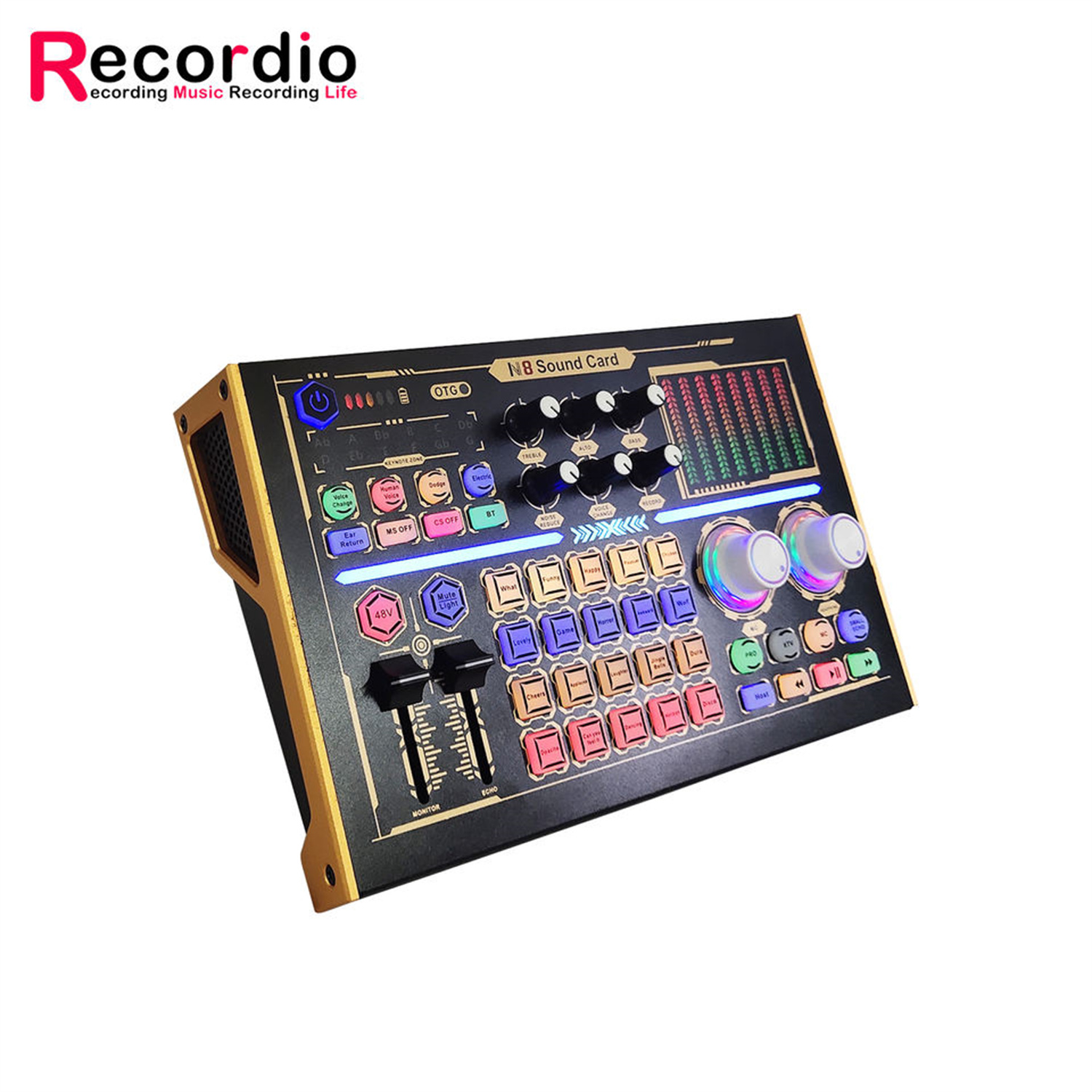 GAX-N8 Profesyonel Kayıt Ses K - Audio Music Mixer incelemesi ve fiyatı