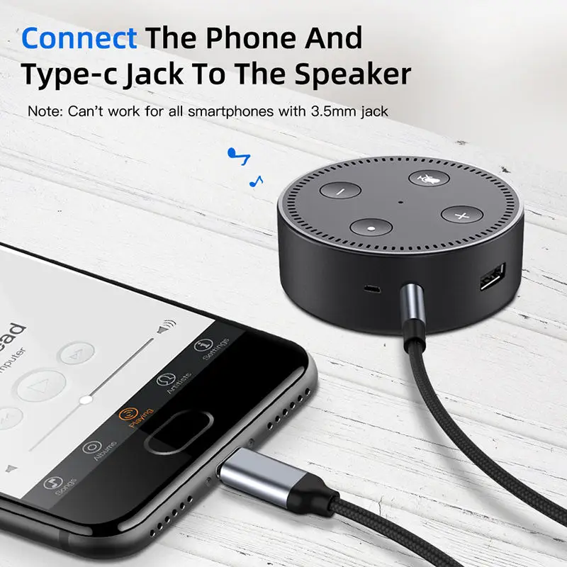 AUX Ses Kablosu USB C 3.5mm Ja - Contact Pickup Mic incelemesi ve fiyatı