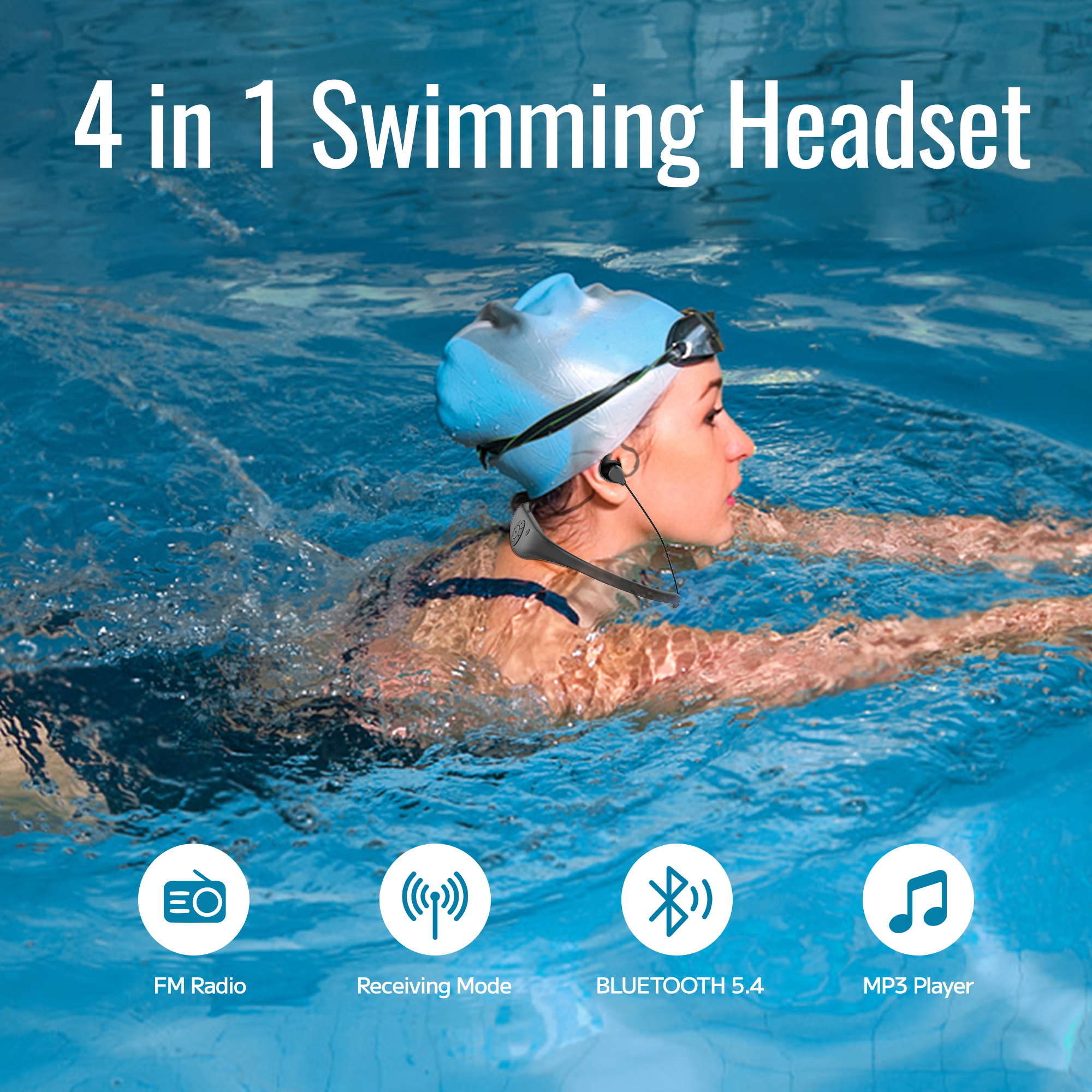 Tayogo T6+W18 Swim Music Combo - Audio Music Mp3 Download incelemesi ve fiyatı