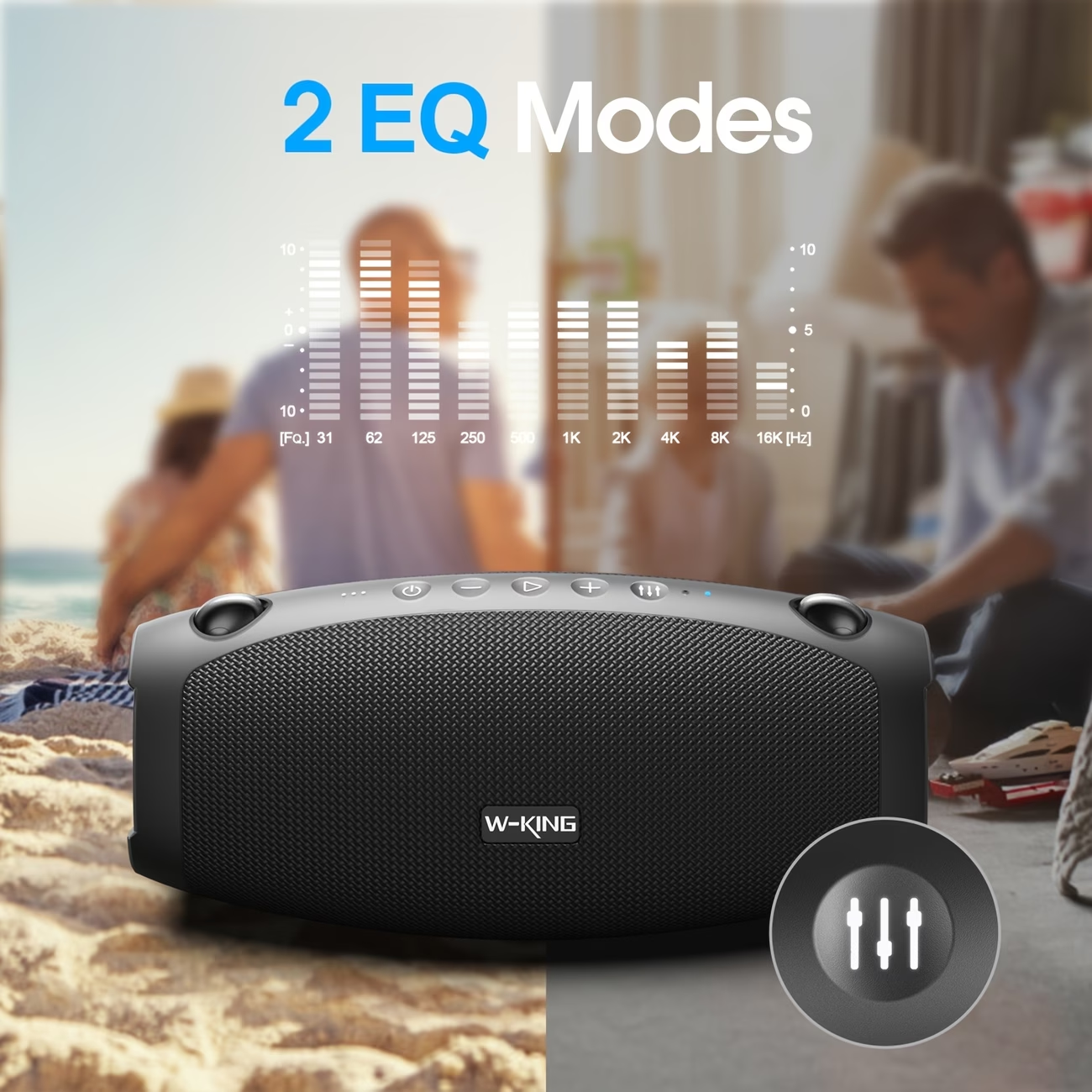 W-KING 120W Maksimum Güçlü Kab - Audio Music King incelemesi ve fiyatı