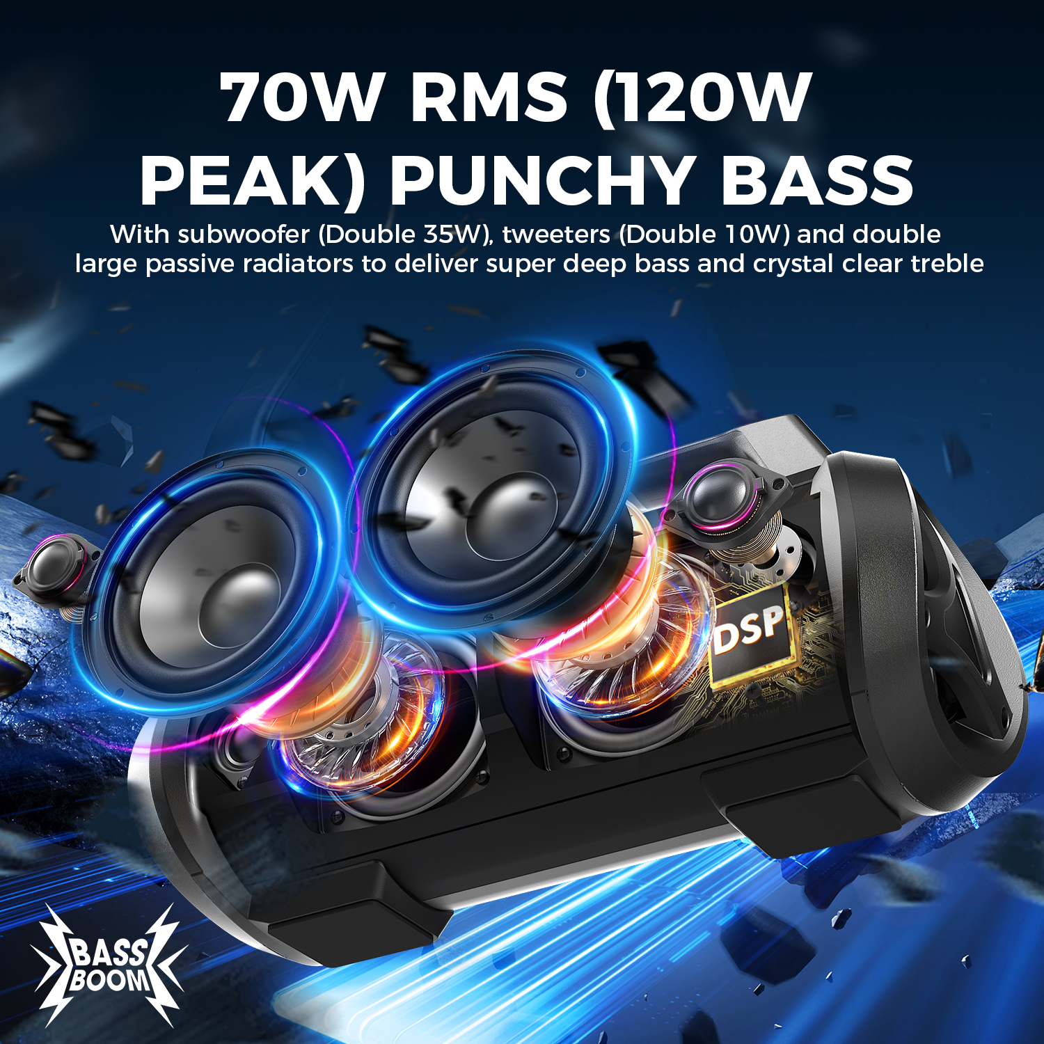 W-KING D10MIC 70W RMS Bluetoot - Audio Music King incelemesi ve fiyatı