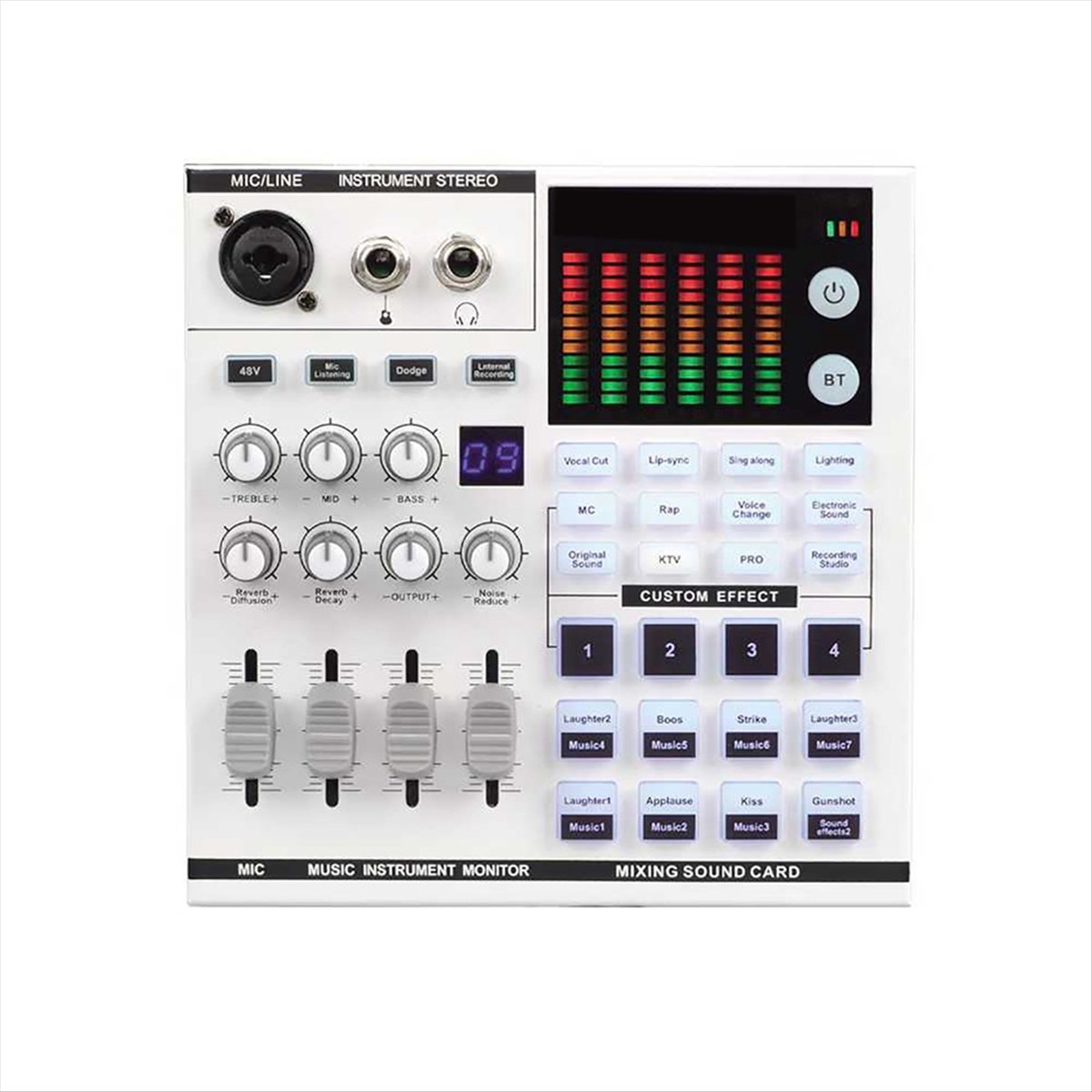 DTC5 SN800 Canlı Ses Kartı Ses - Audio Music Mixer incelemesi ve fiyatı