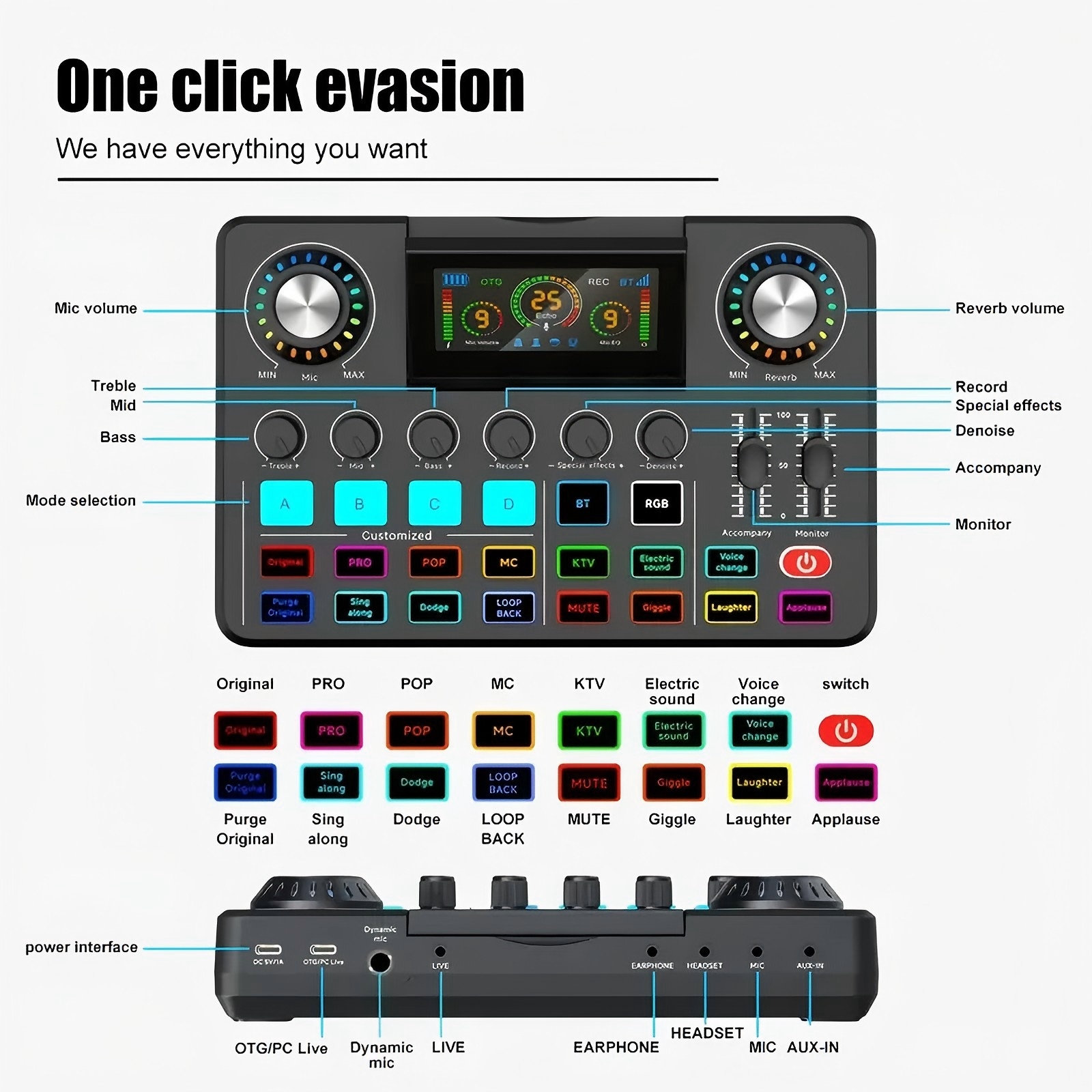 Ses Mikseri, DJ Mikser Efektle - Audio Music Mixer incelemesi ve fiyatı