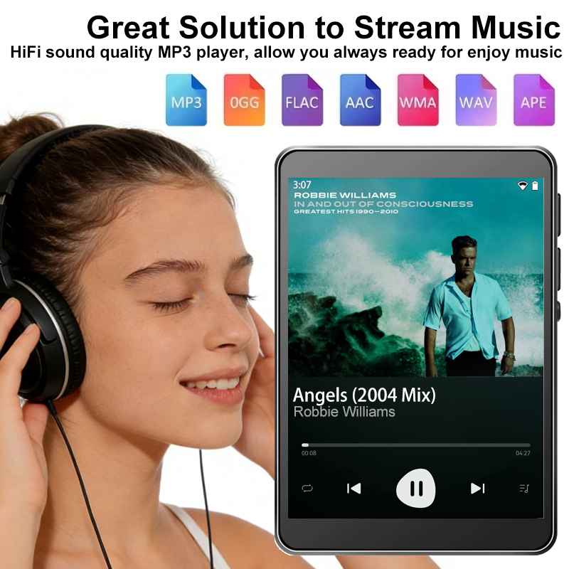 WiFi MP3 Çalar Android 10 Spot - Audio Music Mp3 Download incelemesi ve fiyatı